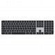 Клавиатура Apple Magic Keyboard с Touch ID и цифровой панелью черный